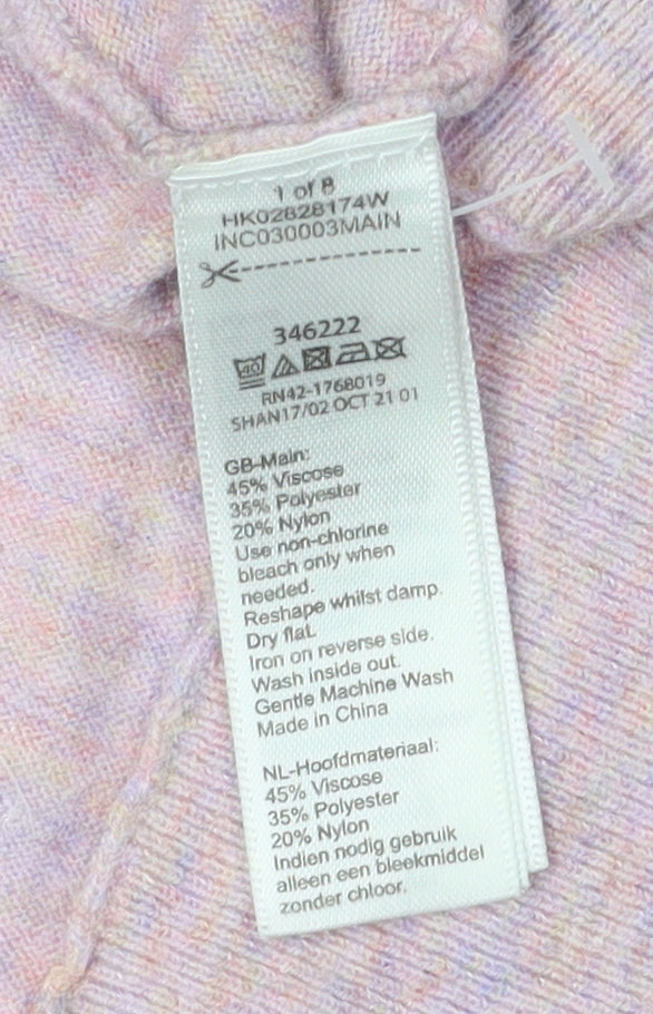 Monsoon Women's Pink Pullover Jumper, Size L, Casual