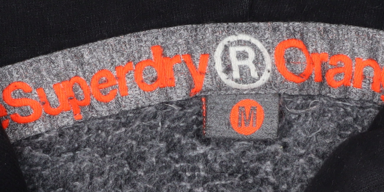 Superdry Men's Black Pullover Hoodie M