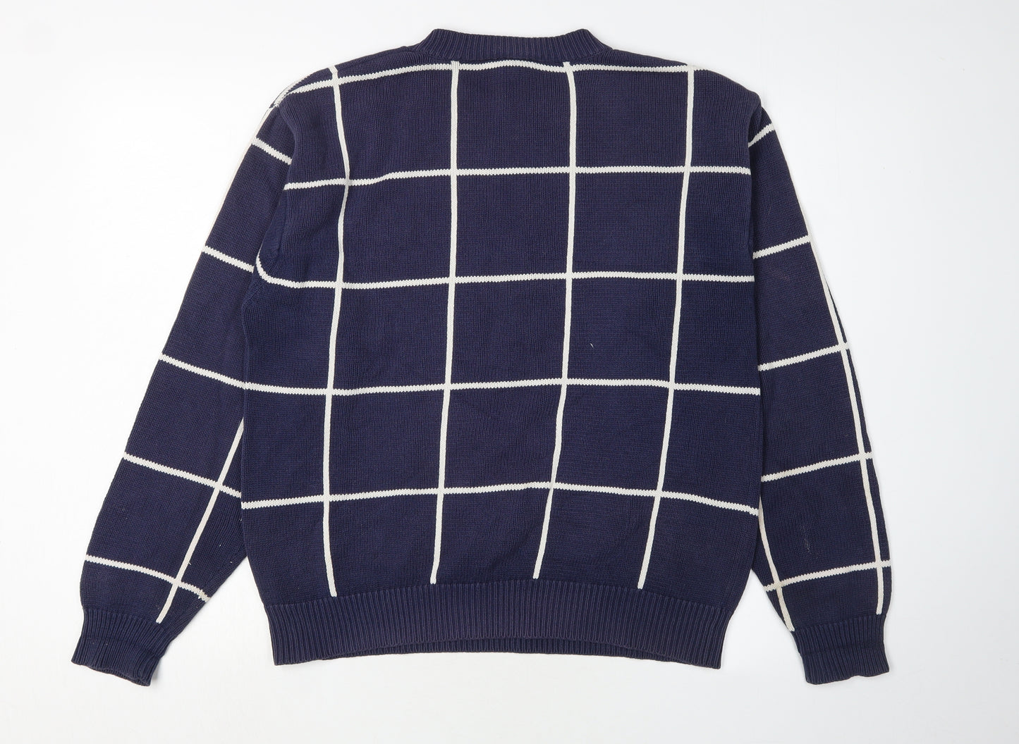 Warner Bros Unisex Blue Checked Sports Pullover S