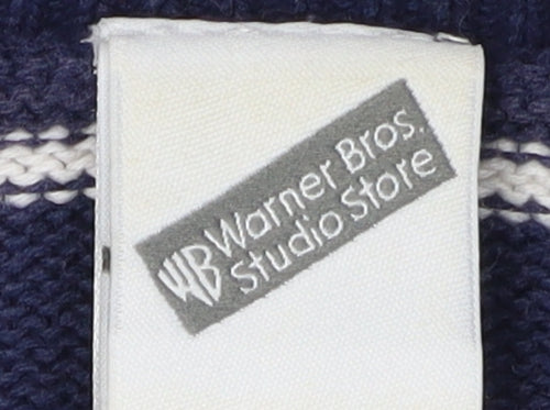 Warner Bros Unisex Blue Checked Sports Pullover S