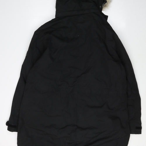Regatta Women's Black Parka Jacket Size 20 Winter Coat