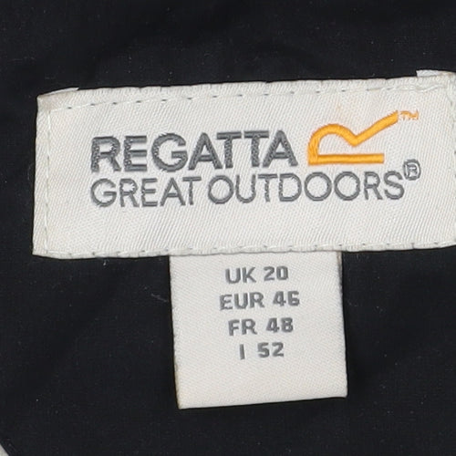 Regatta Women's Black Parka Jacket Size 20 Winter Coat