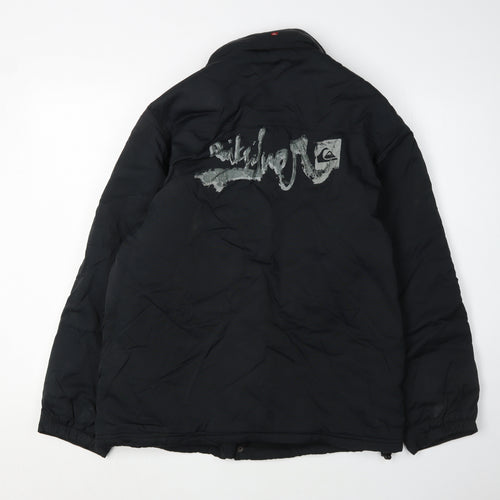 Quiksilver Unisex Black Mid-Length Winter Jacket