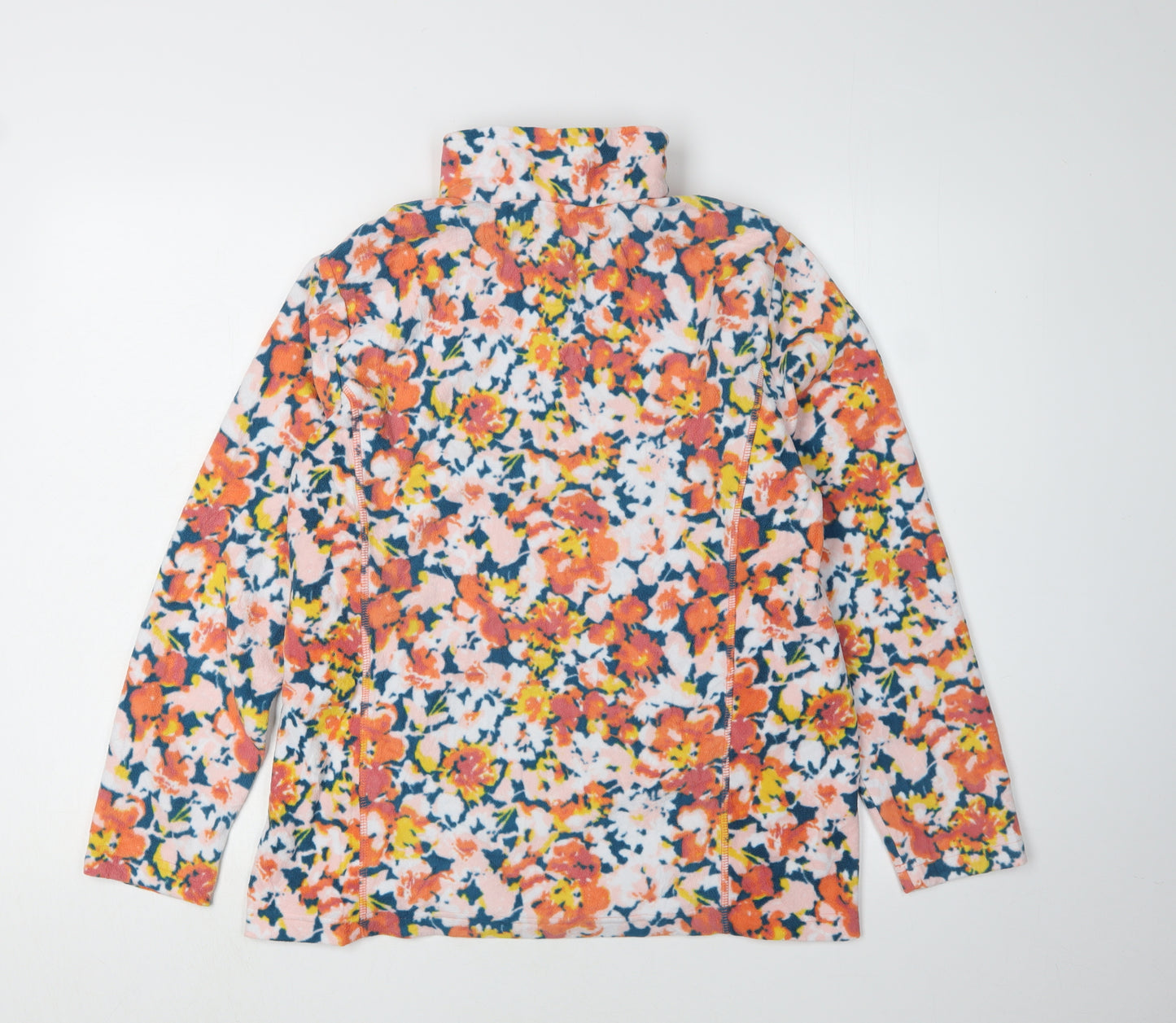 Lands' End Women's Multicoloured Floral Sweatshirt L