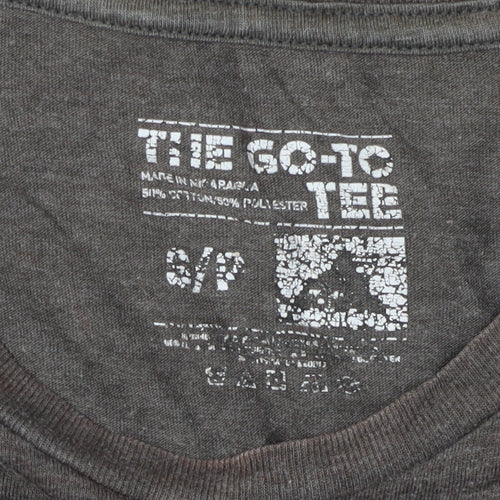 Adidas Women's Grey T-Shirt S - Comfortable Gym Top