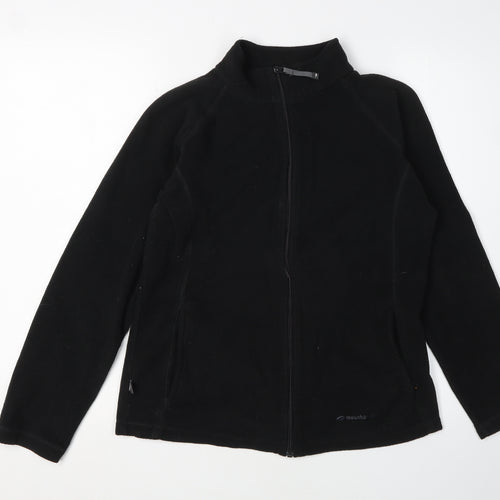 Mountainlife Women's Black Fleece Jacket Size 10