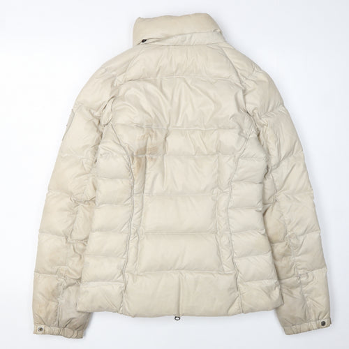 Add Women's Beige Puffer Jacket, Size 12, Winter Essential