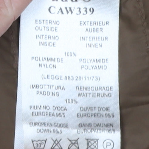Add Women's Beige Puffer Jacket, Size 12, Winter Essential