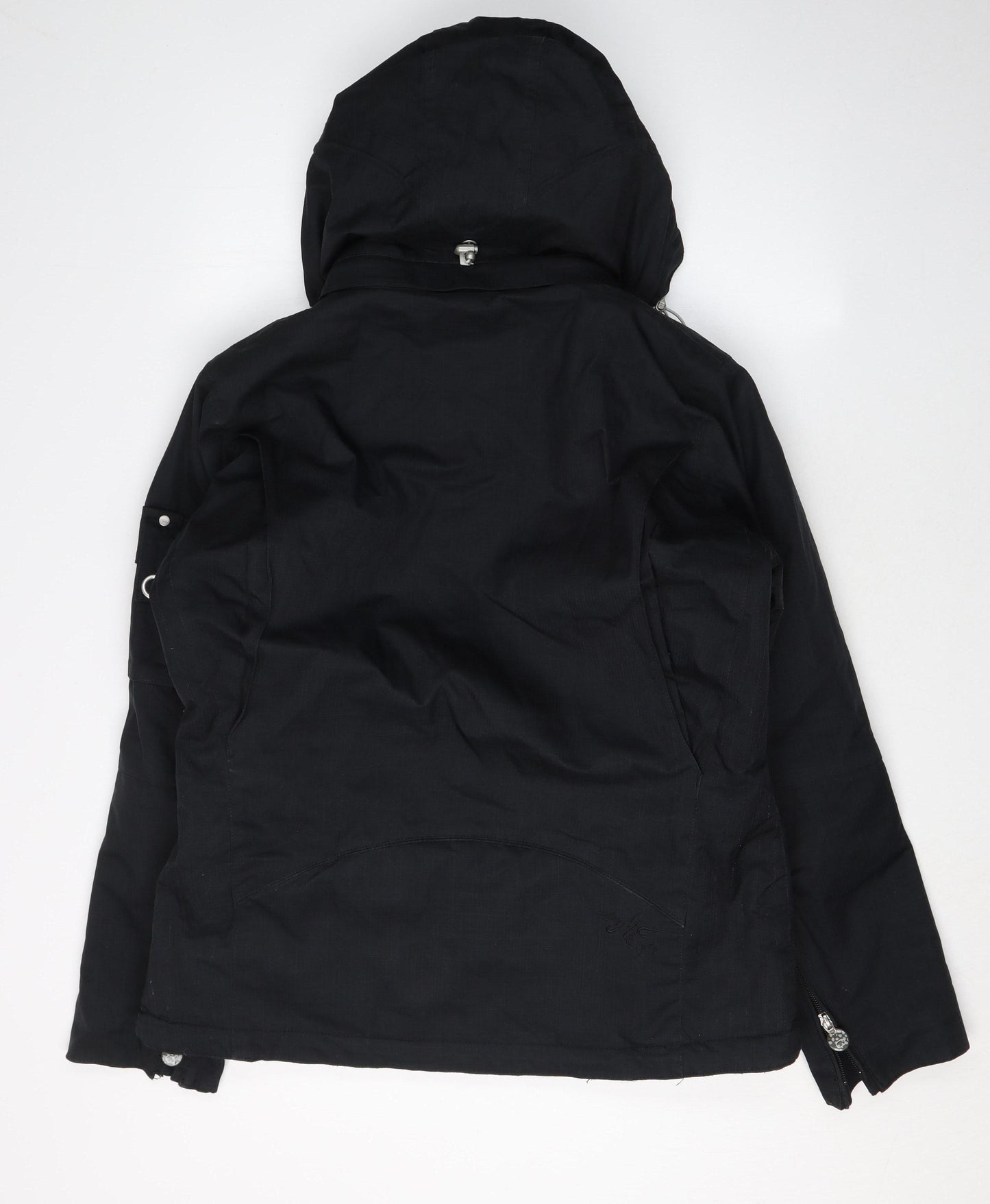 oberMeyer Women's Black Parka Jacket Size 12 Hooded