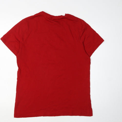 Marvel Men's Red Avengers Graphic T-Shirt L