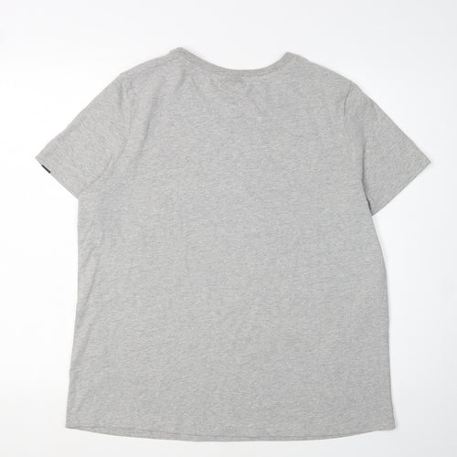Ellesse Grey Women's Regular Fit Basic T-Shirt