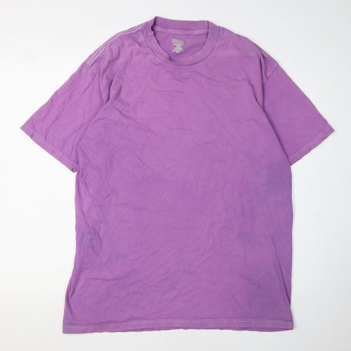 Kirkland Men's Purple Crew Neck T-Shirt XS