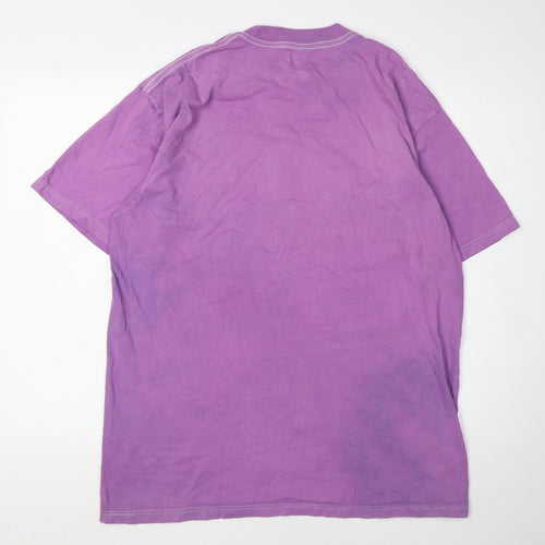 Kirkland Men's Purple Crew Neck T-Shirt XS