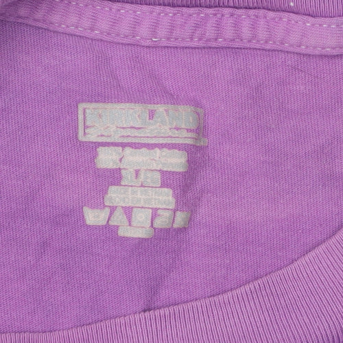 Kirkland Men's Purple Crew Neck T-Shirt XS