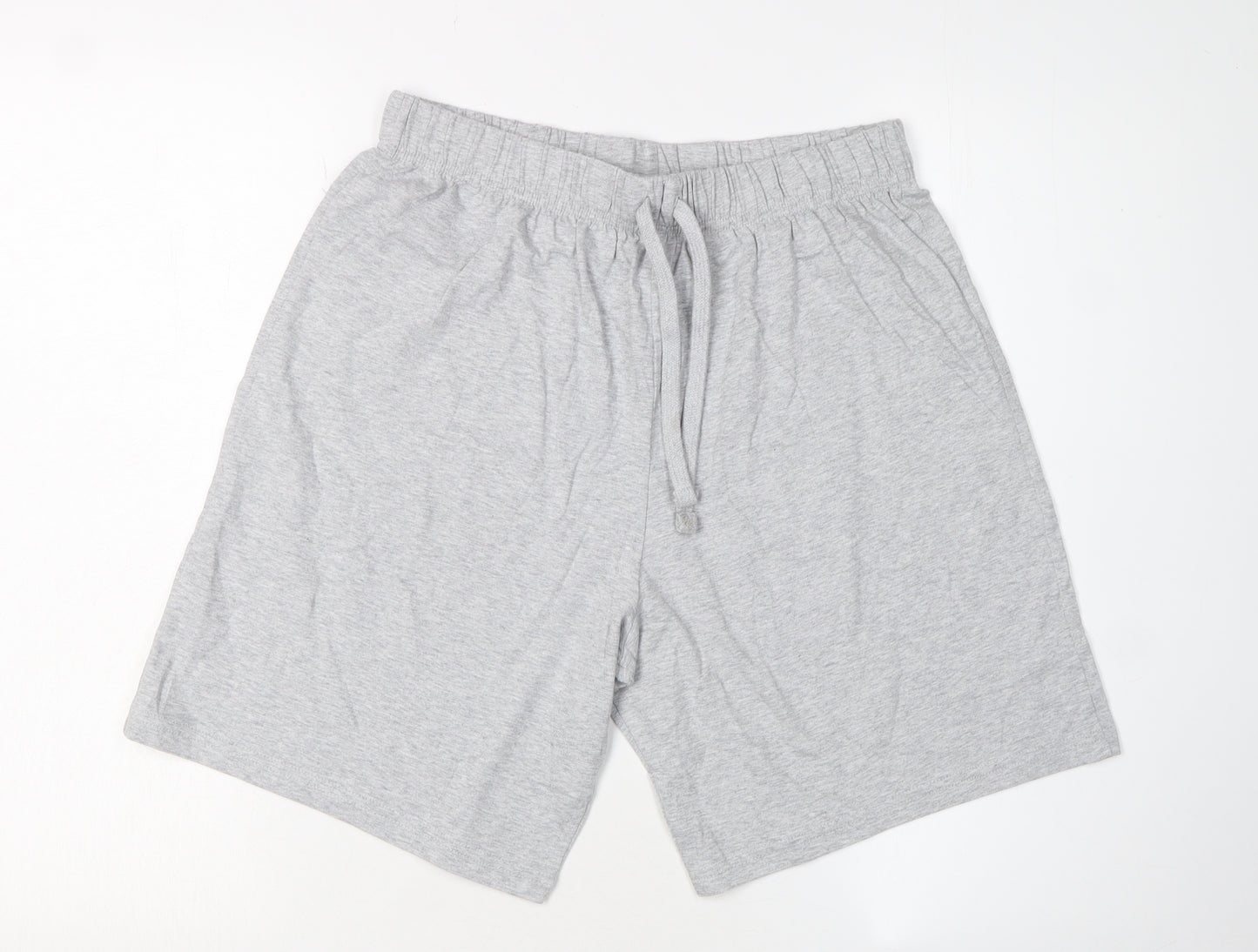 The Simpsons Men's Grey M Cotton Sleep Shorts
