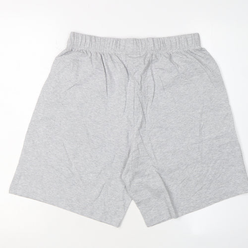 The Simpsons Men's Grey M Cotton Sleep Shorts