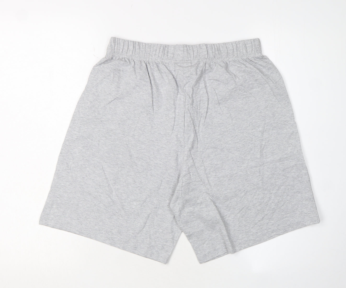 The Simpsons Men's Grey M Cotton Sleep Shorts
