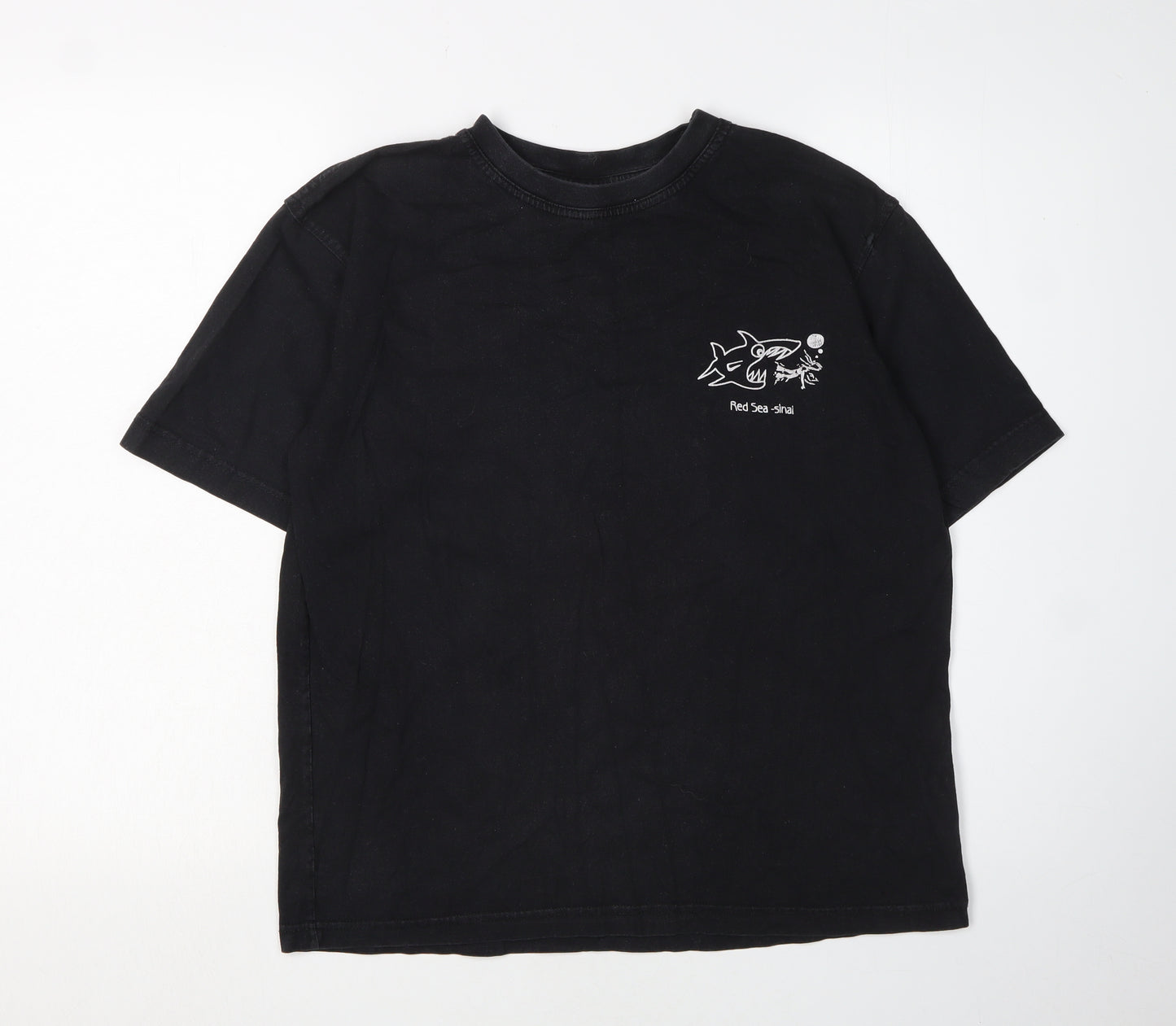 Hard Rock Cafe Black T-Shirt, Medium, Unisex