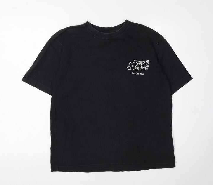 Hard Rock Cafe Black T-Shirt, Medium, Unisex