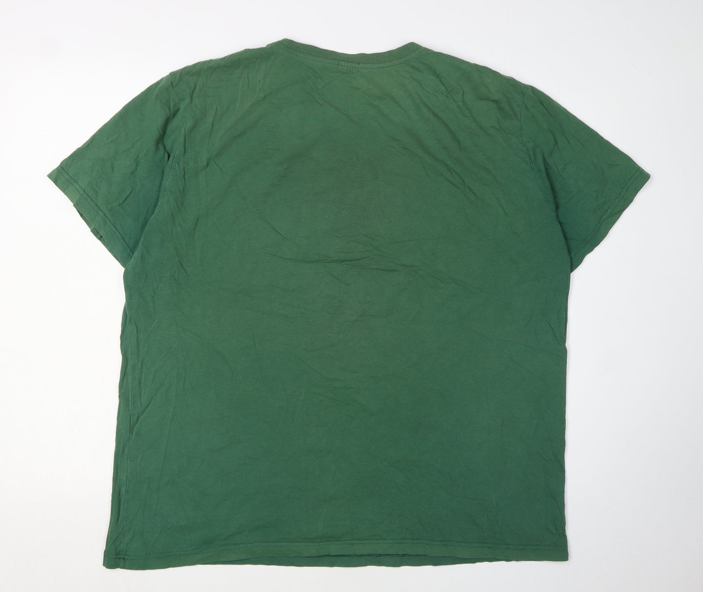 Paul Smith Men's Green Medium Crew Neck T-Shirt