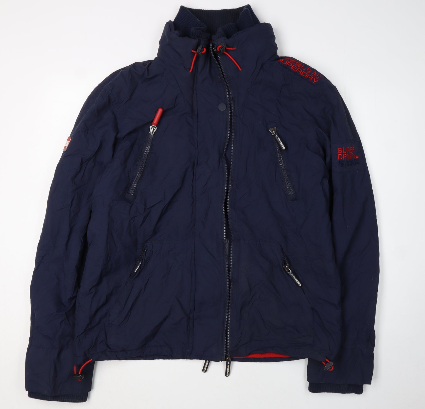 Superdry Men's Blue 2XL Windbreaker Jacket