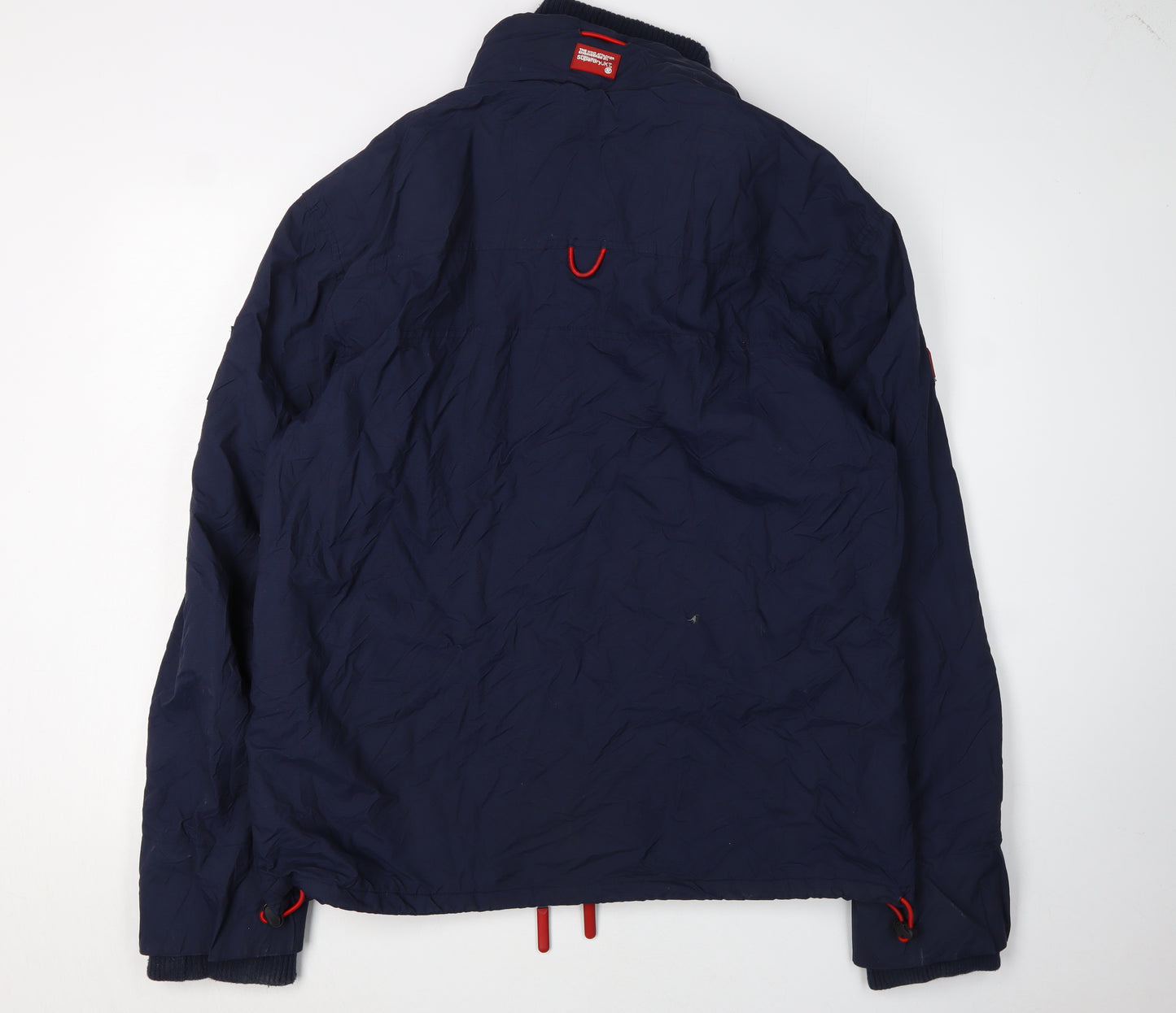 Superdry Men's Blue 2XL Windbreaker Jacket