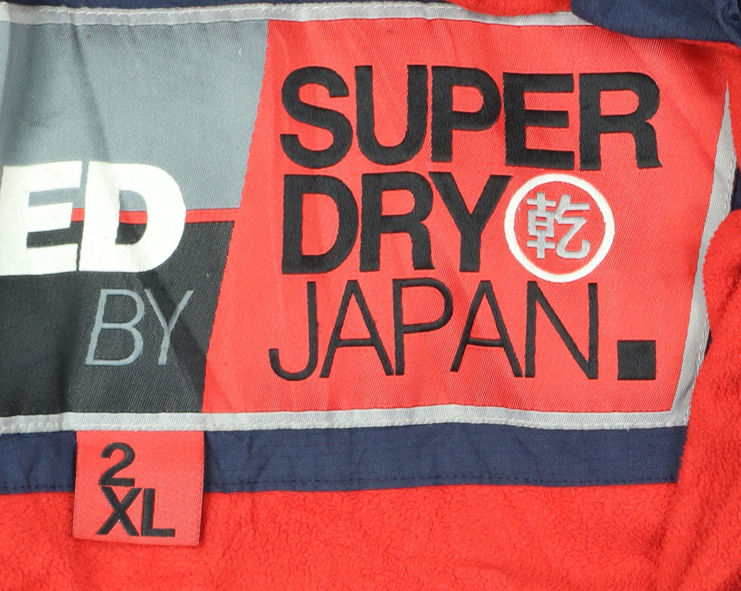 Superdry Men's Blue 2XL Windbreaker Jacket