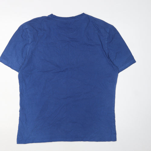 Marks and Spencer Star Wars T-Shirt, Blue, Men's M, Graphic Tee