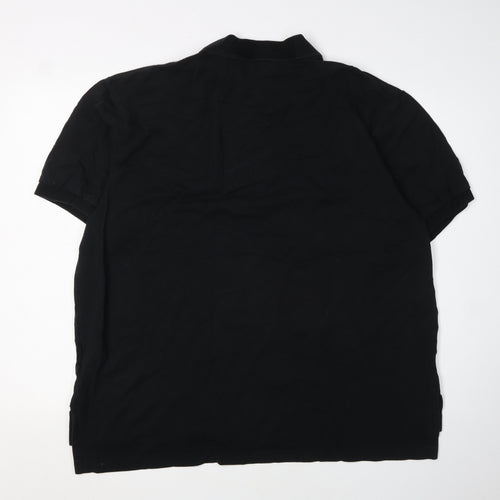 Ralph Lauren Men's Black Polo Shirt 1X Big Classic Fit