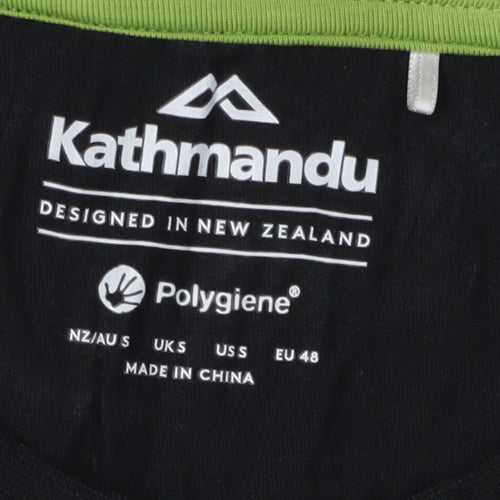 Kathmandu Men's Black Graphic Print T-Shirt, Size S