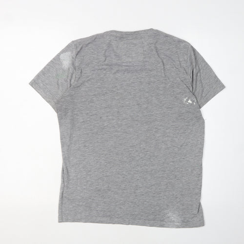 Ted Baker Men's Grey Graphic Print T-Shirt M