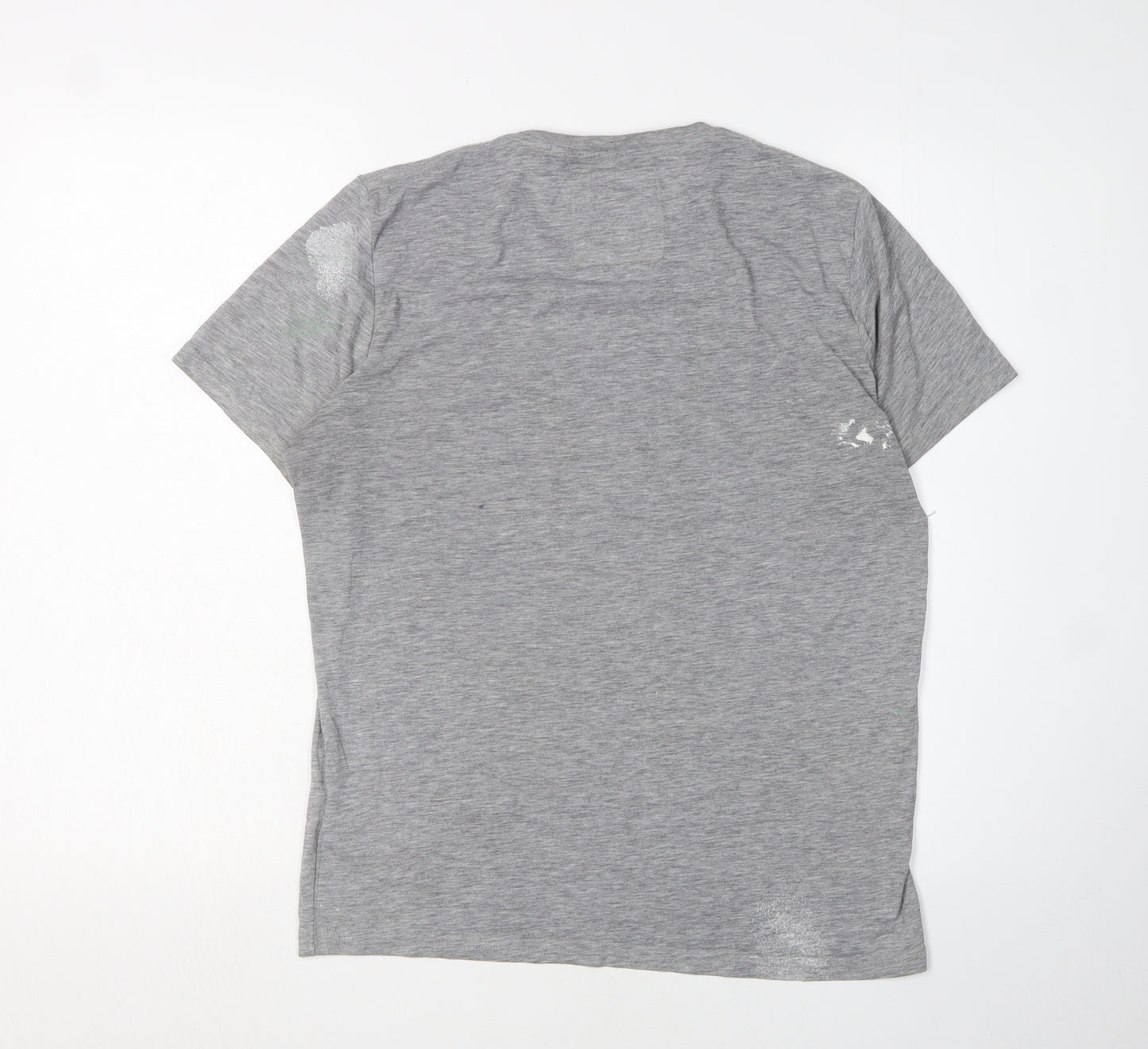 Ted Baker Men's Grey Graphic Print T-Shirt M