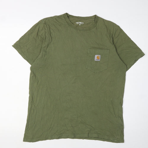 Carhartt Men's Green M Pocket T-Shirt