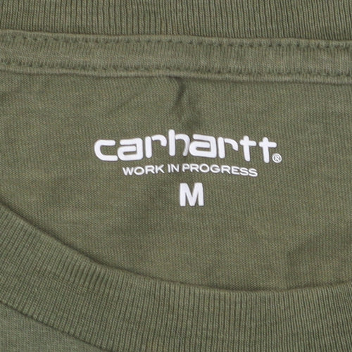 Carhartt Men's Green M Pocket T-Shirt