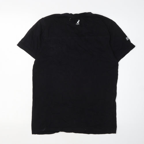 Kangol Men's Black Graphic Print T-Shirt S