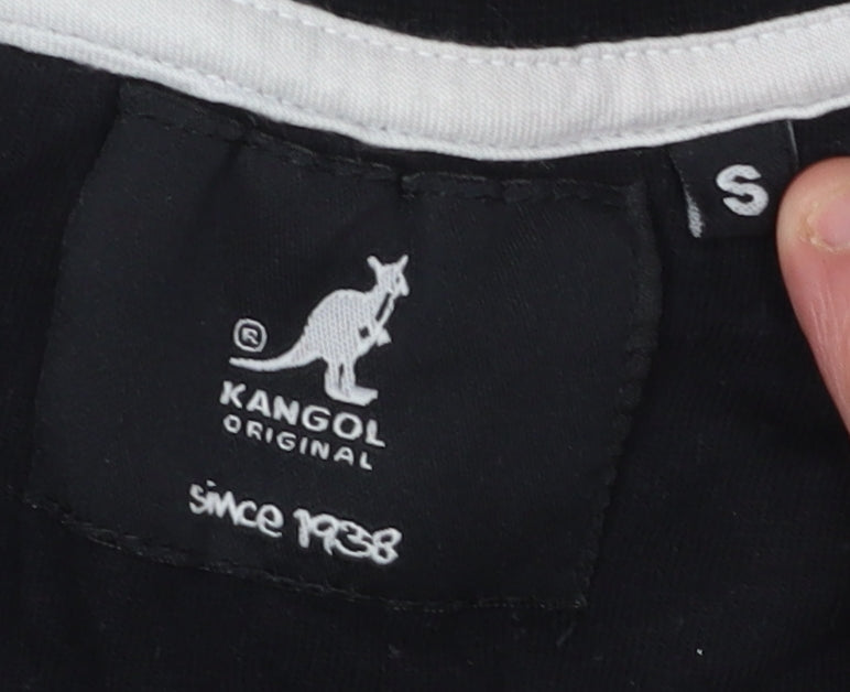 Kangol Men's Black Graphic Print T-Shirt S