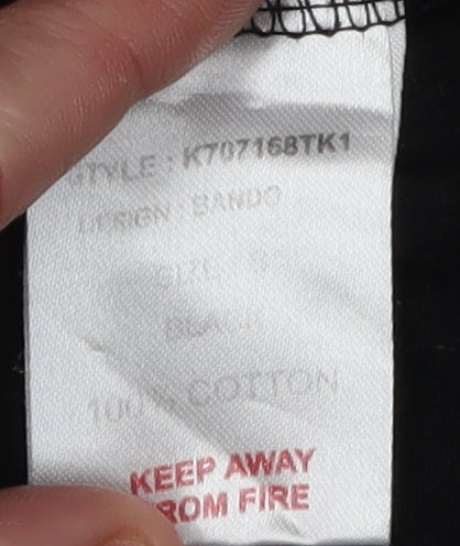 Kangol Men's Black Graphic Print T-Shirt S