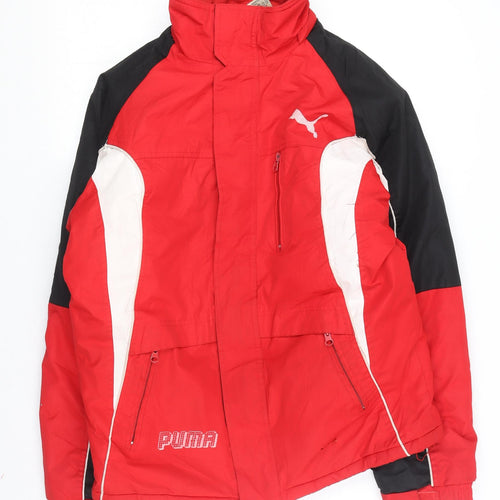 Puma Men's Red 2XL Windbreaker Jacket