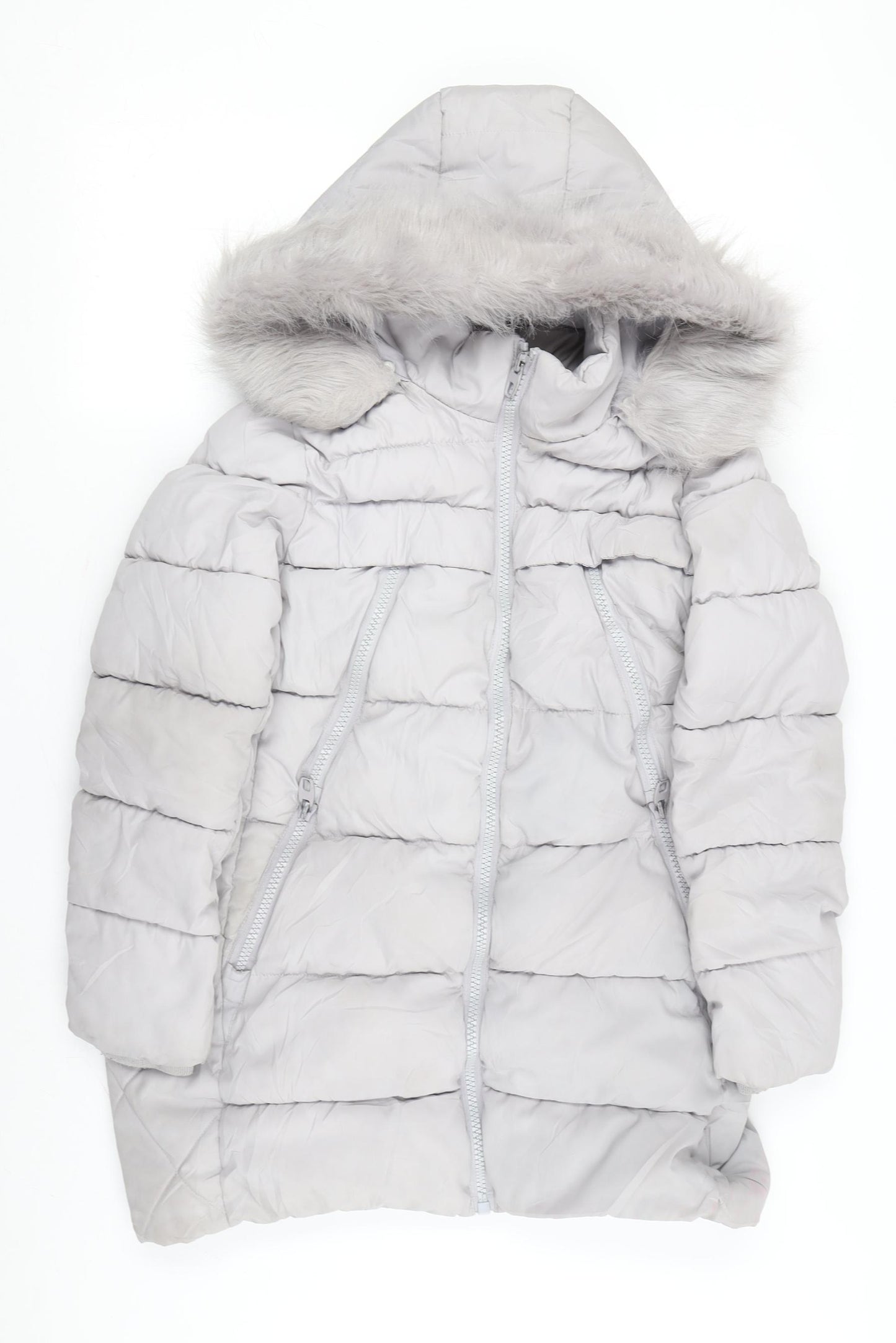 Urban Bliss Women's Grey Puffer Jacket Size 12