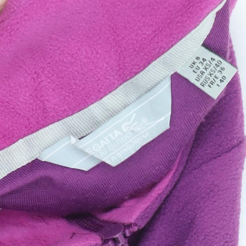 Regatta Women's Purple Fleece Pullover Size 6