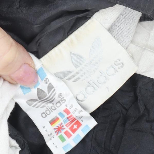 Adidas Unisex Black Windbreaker Jacket M