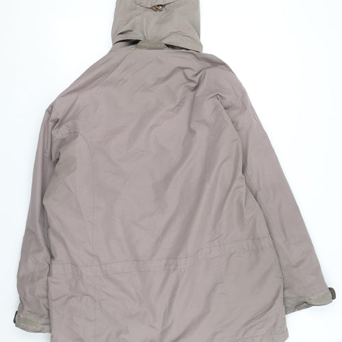 Arctic Storm Men's Beige Parka Jacket Size 18