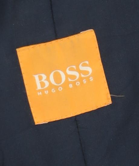 Hugo Boss Men's Black 5XL Military Jacket