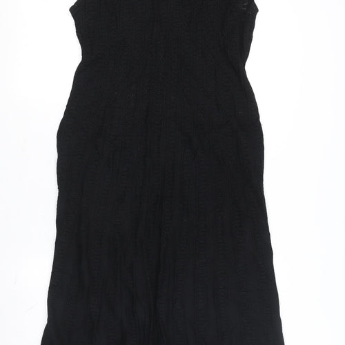 Peruvian Connection Women's Black Sleeveless Dress L