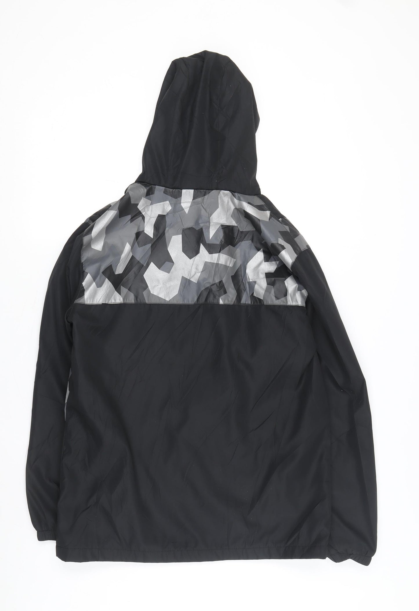 Sonneti Boys Black Camo Anorak Jacket XL