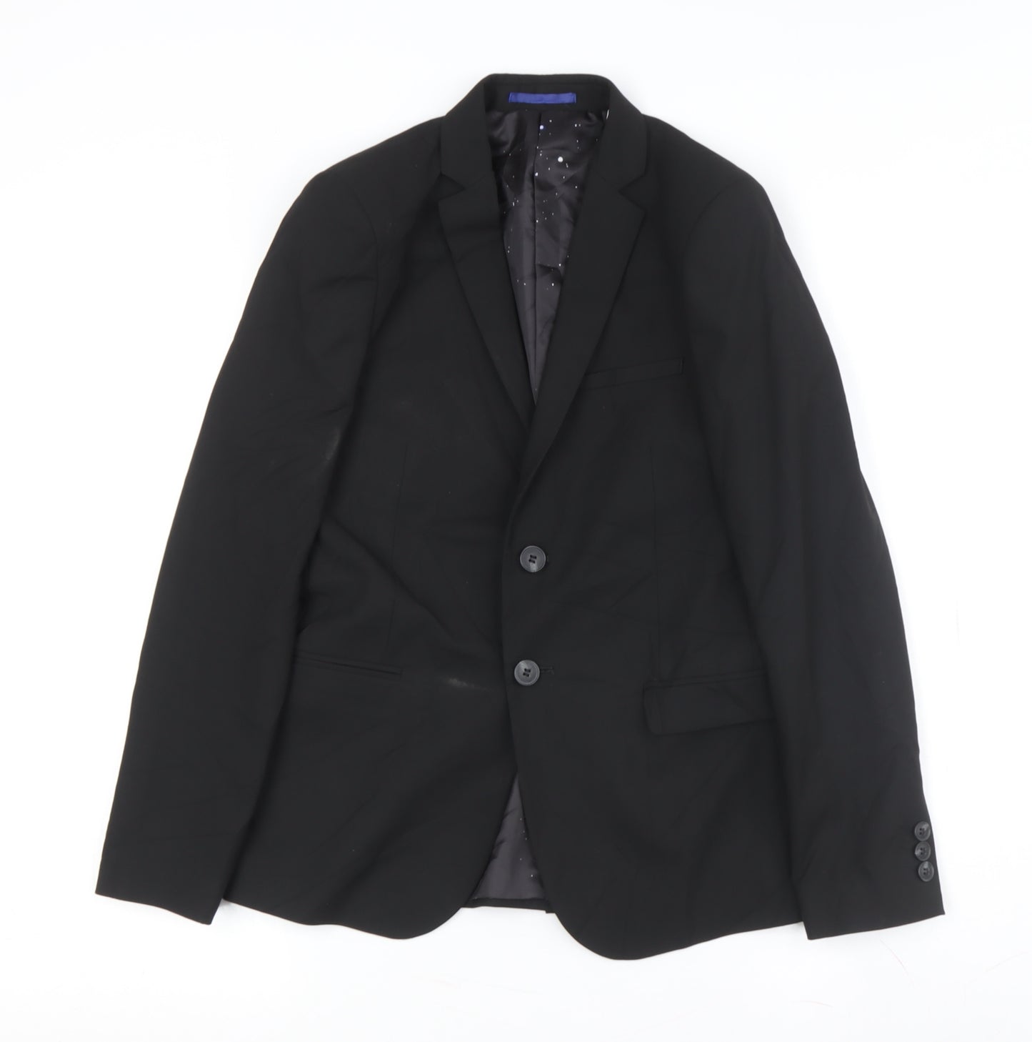 Marks and Spencer Boys Black Trouser Suit 11-12Y Formal Jacket