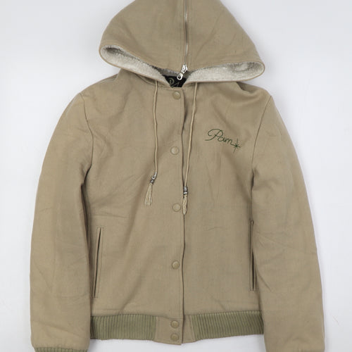 P.A.M. Women’s Beige Varsity Jacket - Size M