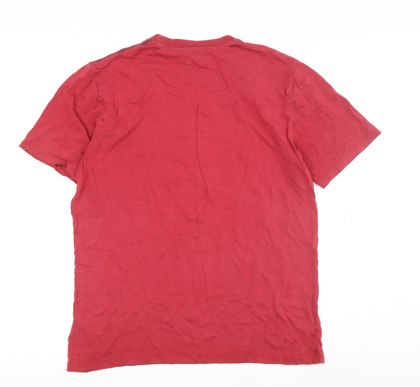 FC Seventy-Two Men's Red Crew Neck T-Shirt M