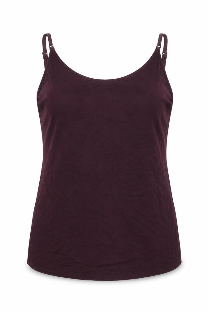 Front view of Gap Women's Purple XL Nursing Camisole Tank