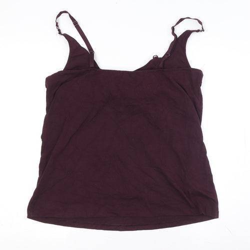 Gap Women's Purple XL Nursing Camisole Tank